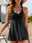 Women's Swimwear Tankini 2 Piece Briefs Swimsuit Backless High Waist Vacation Beach Wear Solid Color V Neck Sleeveless Bathing Suits
