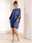 Women's Dress Batwing Sleeve Chic Pastel Pink Round Neck Relaxed Fit Lightweight Casual Summer Fashion Above Knee Length