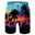 Men's Coconut Tree Board Shorts Swim Shorts Swim Trunks Mid Waist Hawaiian Boho Casual Daily Holiday Drawstring with Mesh lining Elastic Waist Designer Clothing Apparel