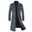 Men's Winter Coat Wool Coat Overcoat Outdoor Office Winter Fall Polyester Windproof Warm Outerwear Clothing Apparel Notch lapel collar