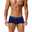 Men's 1pack Underwear Basic Panties Boxers Underwear Briefs Nylon Antibacterial Leak Proof Letter Low Waist Light Blue Black