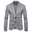 Men's Blazer Office & Career Daily Wear Outdoor Pocket Spring Fall Plain Stylish Warm Ups Lapel Dark Grey Black White Light Grey Jacket