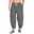 Men's Linen Pants Summer Pants Baggy Harem Pants Boho Pants Elastic Waist Solid Color Comfort Breathable Casual Daily Beach Linen / Cotton Blend Hippie Yoga Black White Micro-elastic