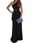 Women's Jumpsuit Lace up High Waist Solid Color One Shoulder Elegant Wedding Party Regular Fit Sleeveless Black White S M L Summer