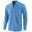 Men's Shirt Summer Shirt Band Collar Shirt Black Light Green Army Green Red Navy Blue Long Sleeve Plain Standing Collar Casual Daily Lace up Clothing Apparel Denim Fashion Streetwear Classic