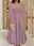 Women's Two Piece Dress Set Casual Dress Lace Dress Outdoor Daily Fashion Elegant Lace Embroidered Midi Dress Crew Neck 3/4 Length Sleeve Floral Regular Fit Pink Summer Spring S M L XL XXL