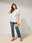 Women's T shirt Tee Henley Shirt Leaf Print Holiday Weekend Basic Short Sleeve V Neck White