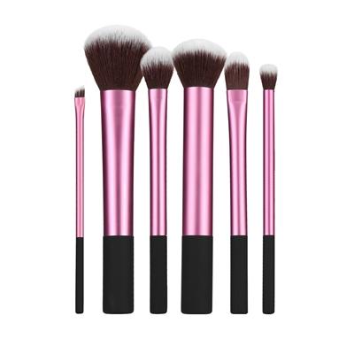 <div>&nbsp;Mimo Makeup Brush Pink &amp; Black set 6 pcs.</div>.