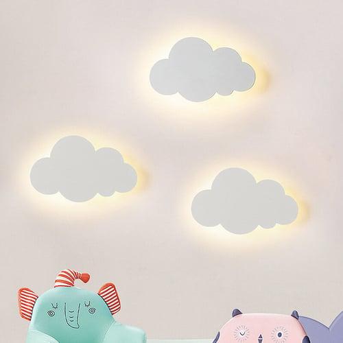 Nursery Wall Sconces White Cloud Night Light for Nursery Cloud Shape all Light Fixtures for Bedroom
