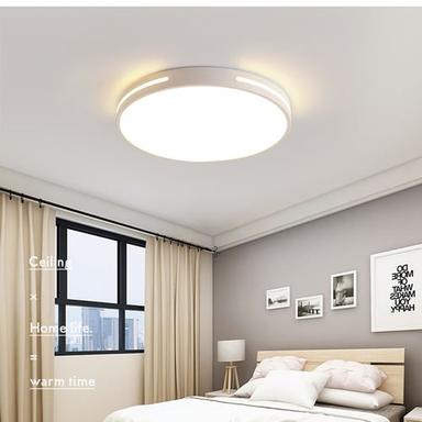 Ceiling Light 12" Macaron Ultra-thin 5cm Bright & Power Saving Modern Acrylic Round Flush Mount LED Ceiling Lamp Warm White 110-240V