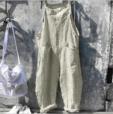 Women's Jumpsuits Casual Utility Summer Streetwear School Daily  Black and white plaid Blue and white plaid Yellow plaid Loose Overall Stripes Lattice