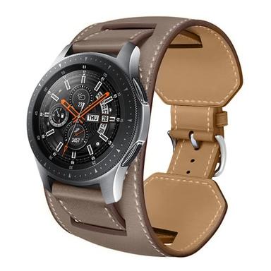 Watch Band for Samsung Watch 7/6/5/4 40/44mm, Galaxy Watch 5 Pro 45mm, Galaxy Watch 6/4 Classic 42/46/43/47mm, Watch 3, Active 2, Gear S3 S2 Genuine Leather Replacement  Strap 20mm 22mm Wristband